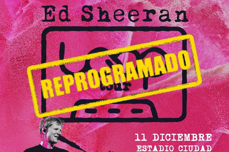 Los boletos adquiridos funcionarán para la nueva fecha anunciada del show del cantante británico.