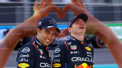 ‘Chestappen’ es real: ‘Checo’ y Verstappen, nominados en los MTV Miaw 2024 a... ¿pareja del año?