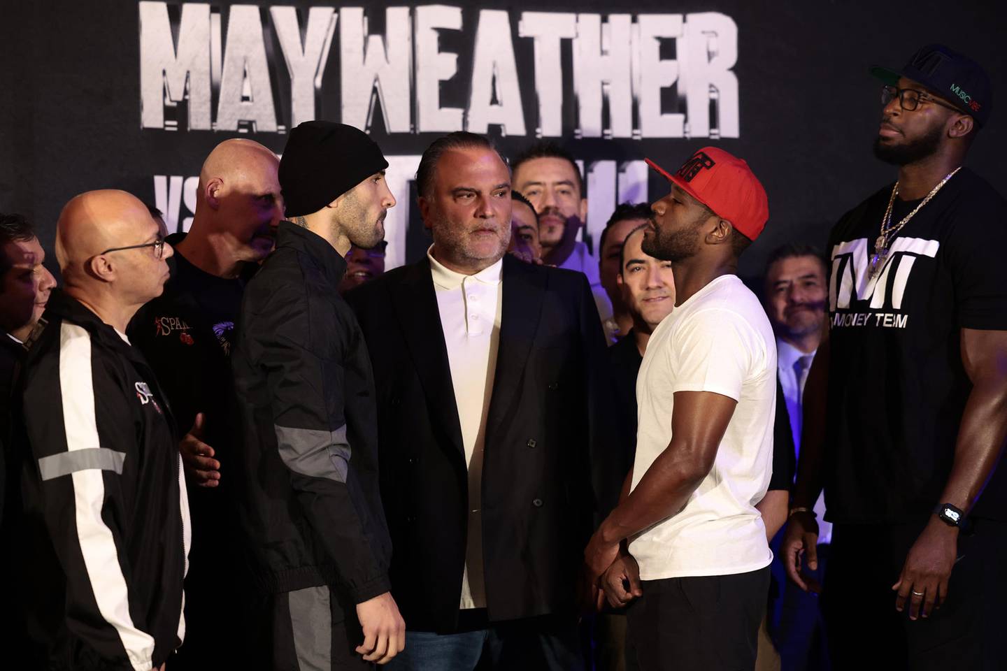 Todo listo para la pelea de Floyd Mayweather y Gotti III en la CDMX. (Foto: EFE)