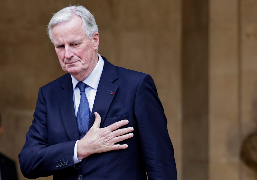 El recién nombrado Primer Ministro de Francia, Michel Barnier.