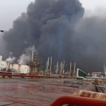 Controlan incendio en refinería de Salinas Cruz, Oaxaca