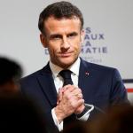 Macron pide que se deje de suministrar armas a Israel