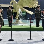 El general Hernán Cortés Hernández protesta como comandante interino de la Guardia Nacional