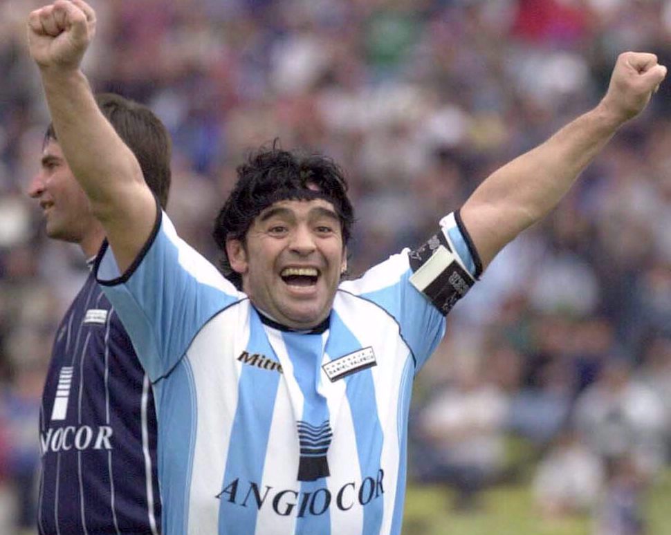 Maradona enfermera