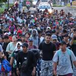 Primera caravana migrante en Gobierno de Sheinbaum parte de Tapachula, Chiapas