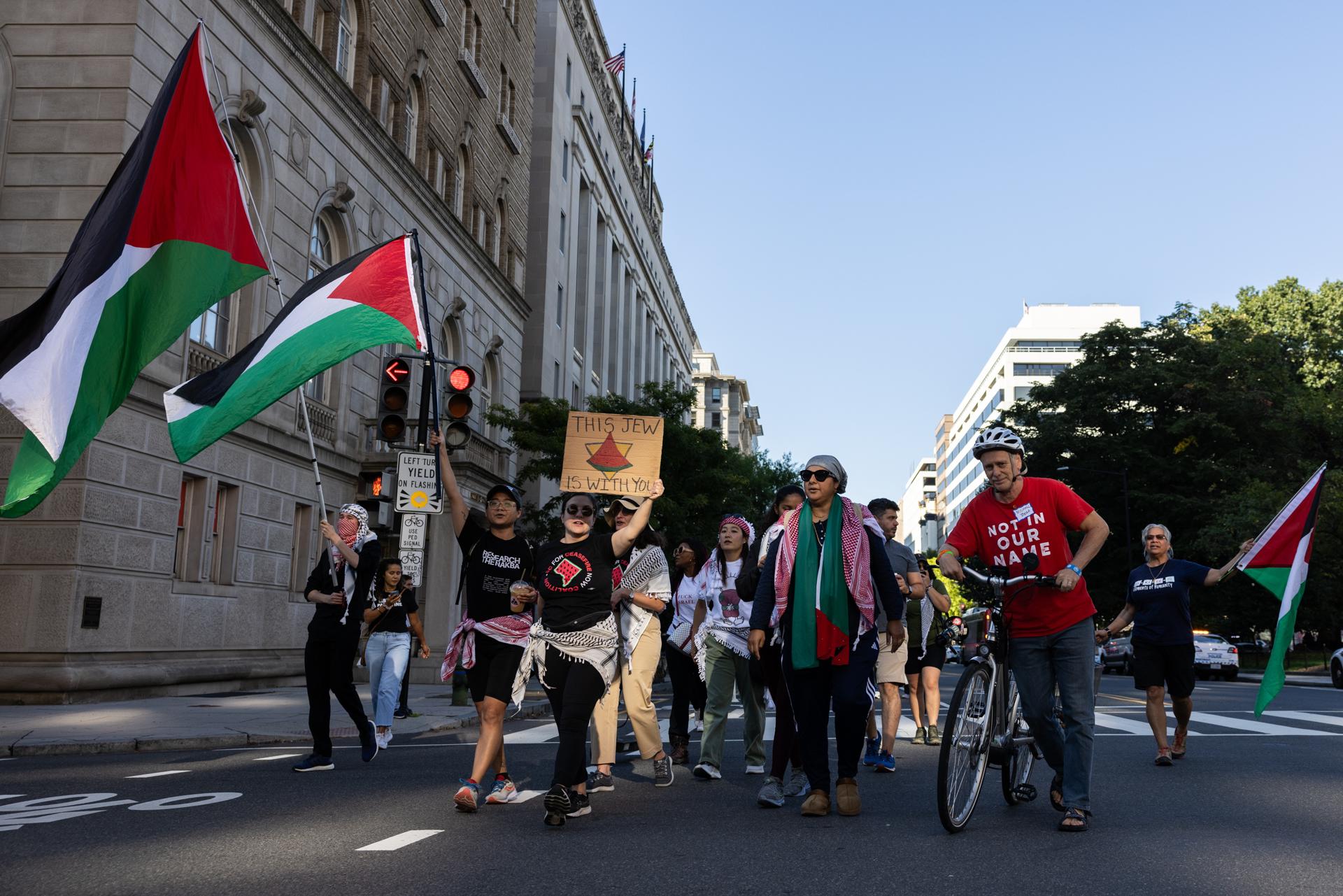 Miles de personas en América se solidarizan con Palestina y piden sanciones contra Israel