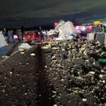 Accidente provoca caos vial sobre la México-Puebla Accidente provoca caos vial sobre la México-Puebla