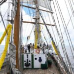 Buque escuela “Cuauhtémoc” zarpa de Nueva York tras choque