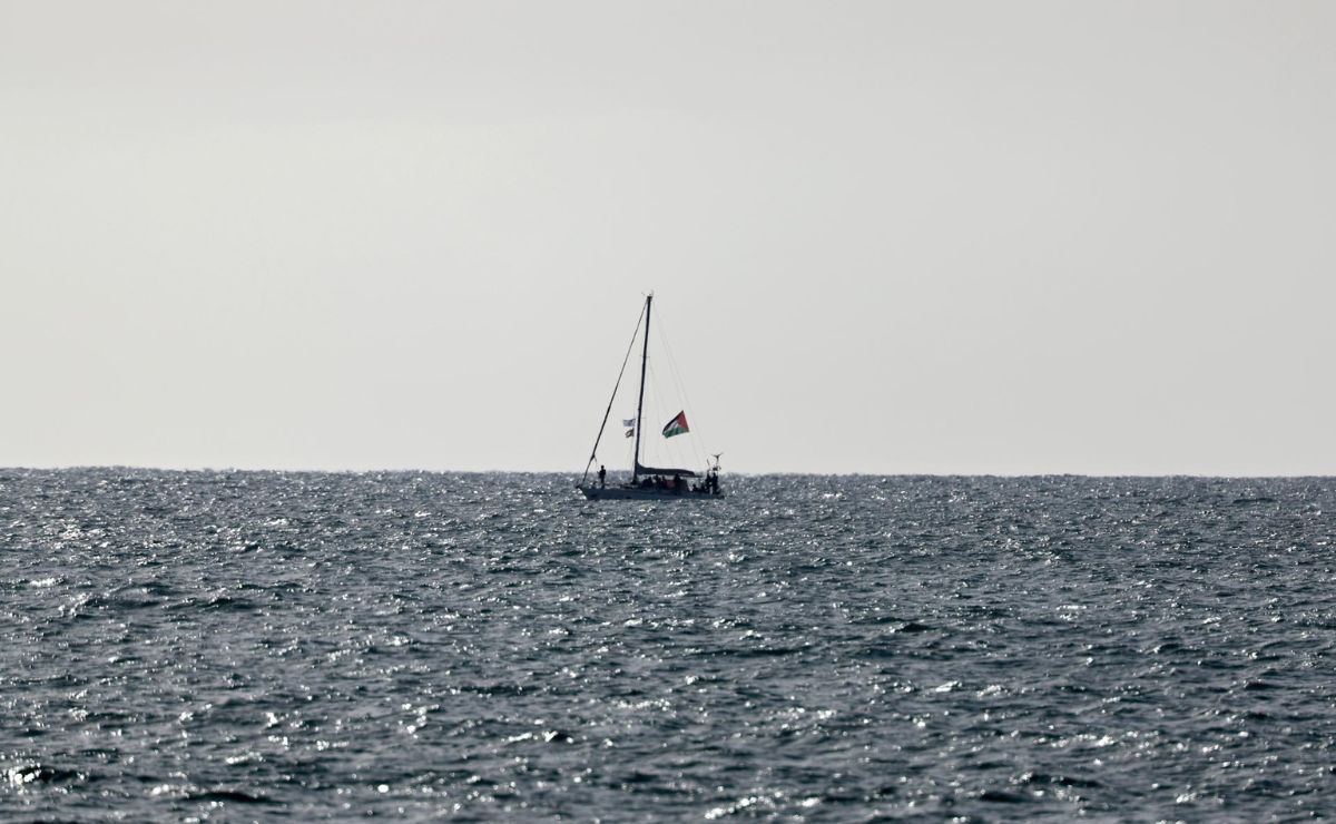 La flotilla Sumud resiste con un único barco en el Mediterráneo tras el operativo israelí
