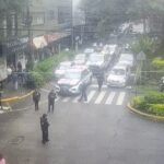 Fuga de gas en una pipa desata fuerte operativo en Polanco, CDMX Fuga de gas en una pipa desata fuerte operativo en Polanco, CDMX