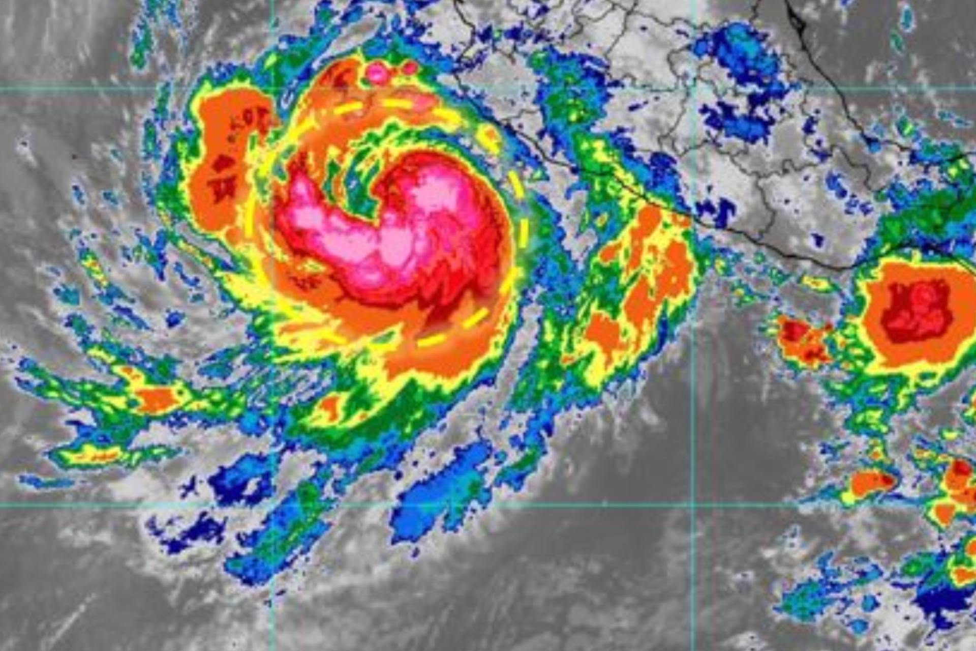 Huracán “Priscilla”: ¿Qué estados afectará hoy 6 de octubre?