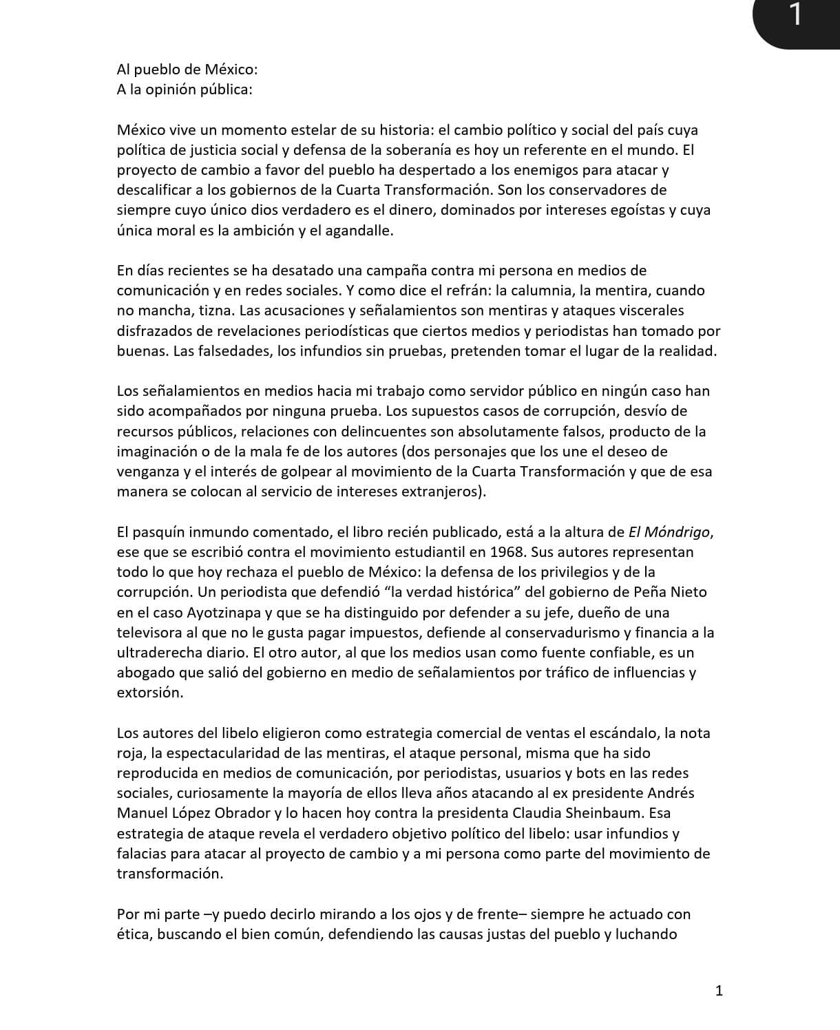 Jesús Ramírez Cuevas denuncia campaña de difamación