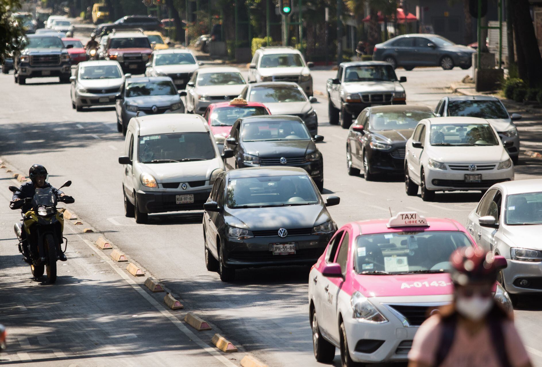 Tráfico en la CDMX