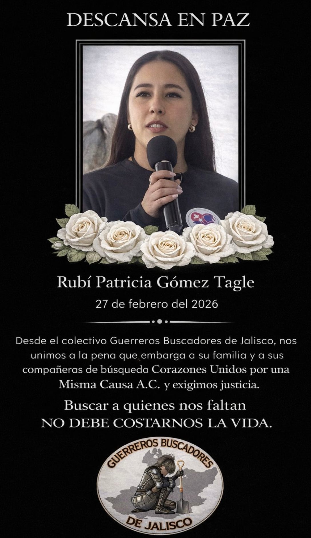 Rubí Patricia Gómez Tagle, madre buscadora asesinada en Mazatlán