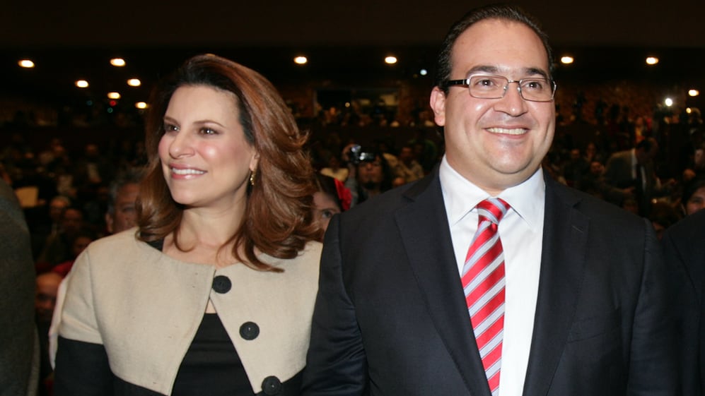 Karime Macías y Javier Duarte.