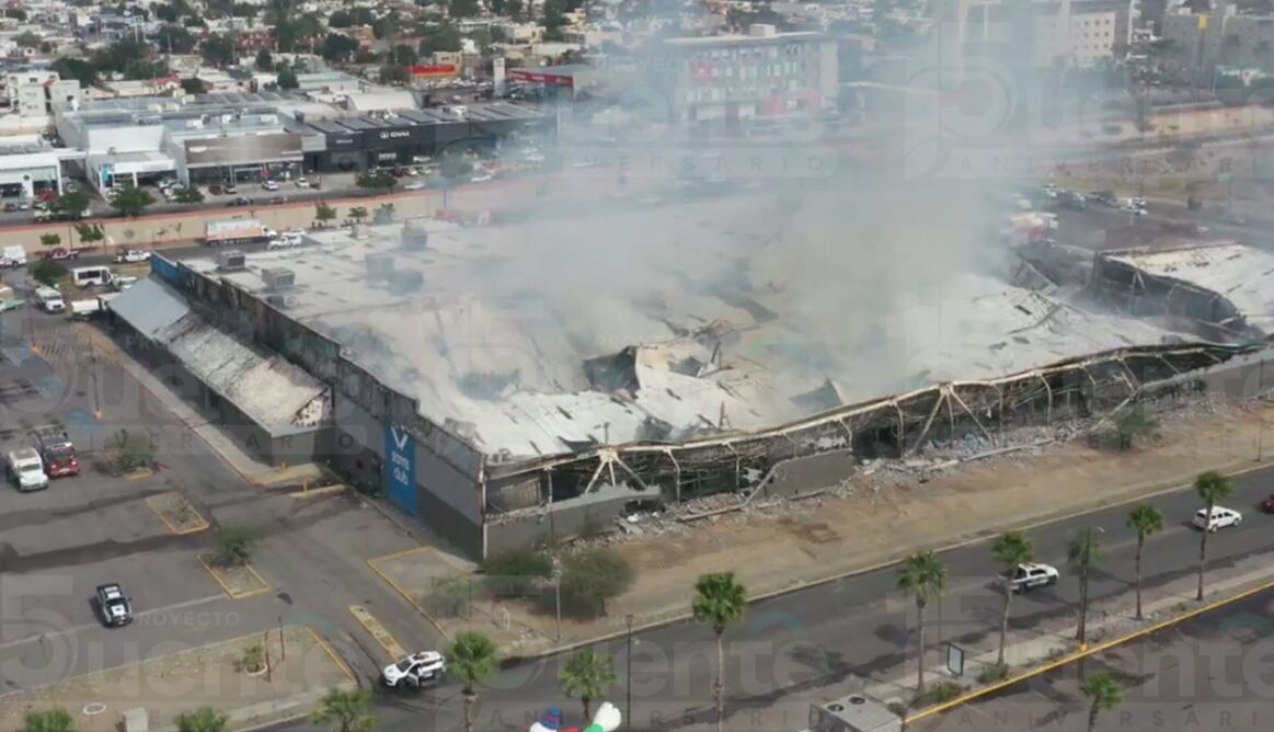 Así luce Sam's Club Hermosillo tras incendio