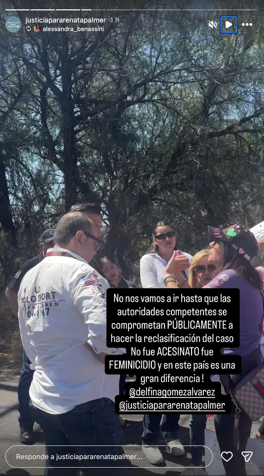 Familiares de Renata Palmer exigen que el Wero Bisnero sea acusado de feminicidio