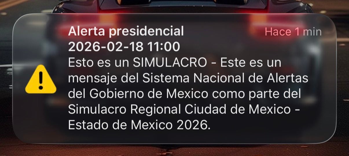 Usuarios reportan que aún aparece la leyenda "Alerta Presidencial" en la alerta sísmica