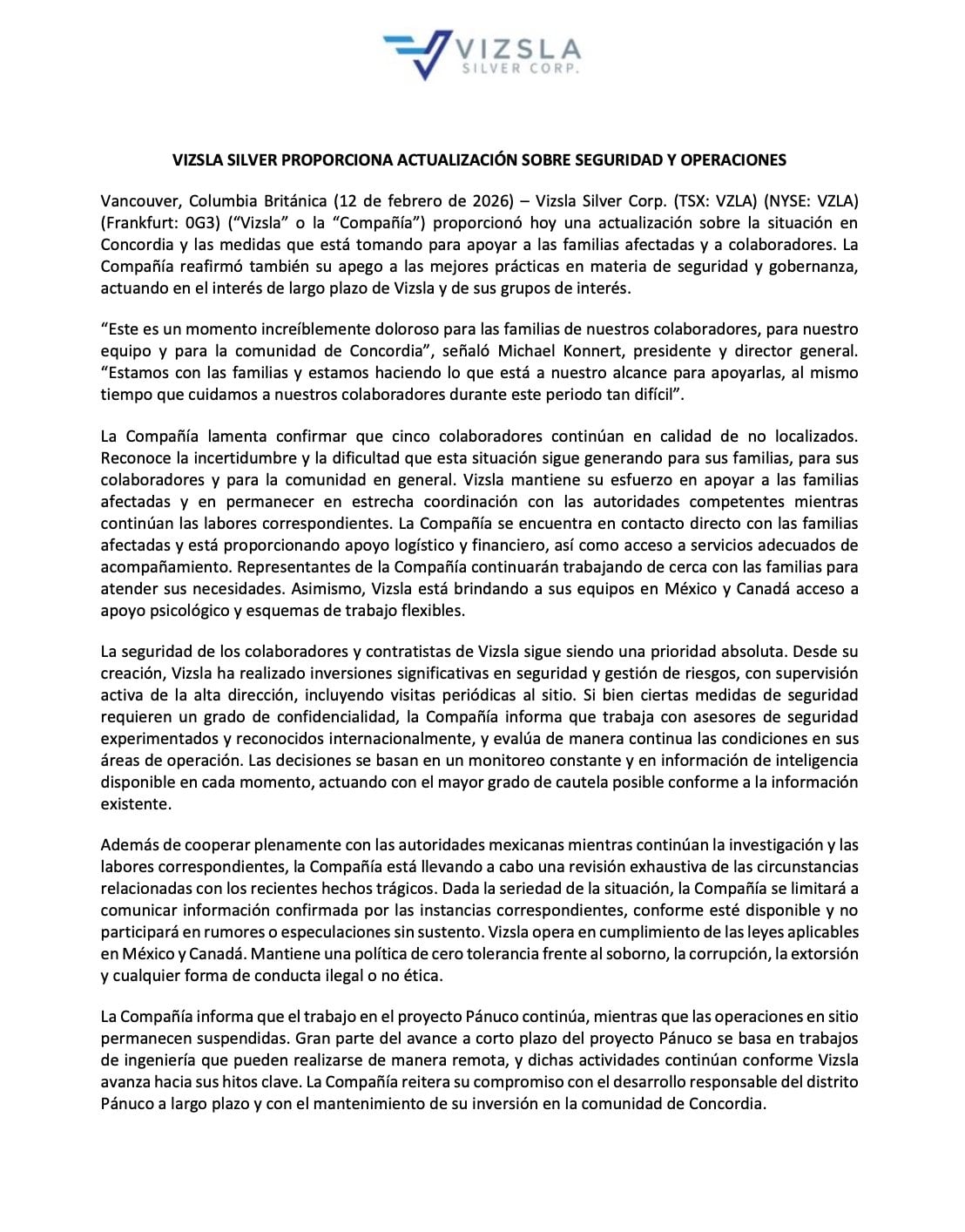 Comunicado de Vizsla