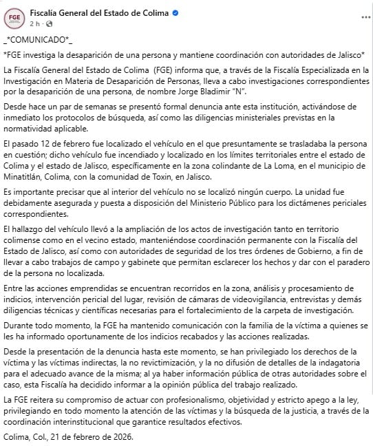 kror5bx4jrfwzgsmpfjv5ex3t4 Fiscalía de Colima investiga para localizar al hijo de Jorge Luis Preciado