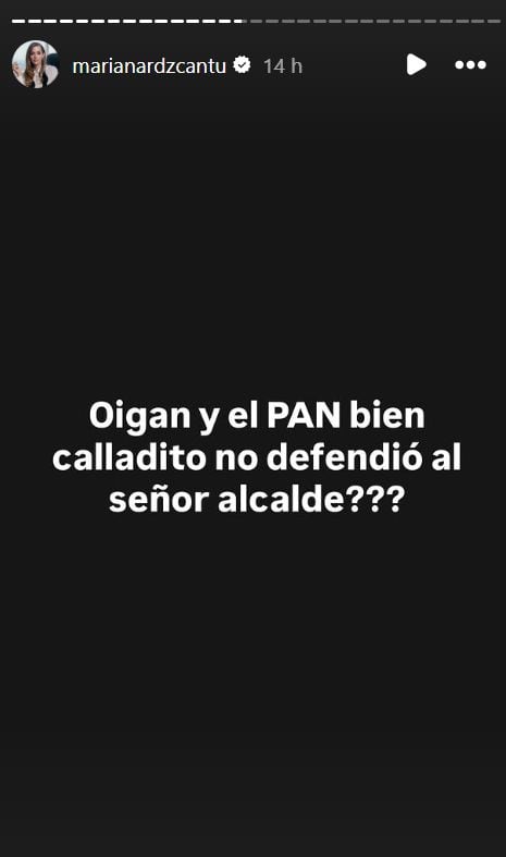 Mariana Rodríguez se mete al pleito entre Adrián de la Garza y Colosio Riojas