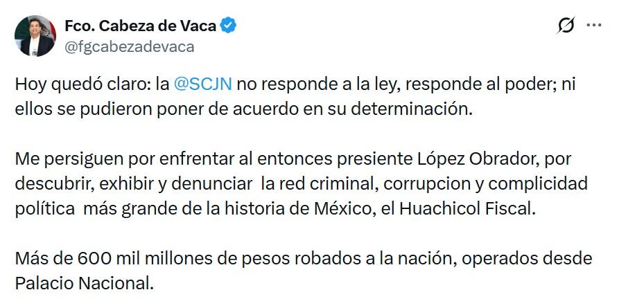 pf3of6776feongbuf5in45hkom Francisco García Cabeza de Vaca vs SCJN