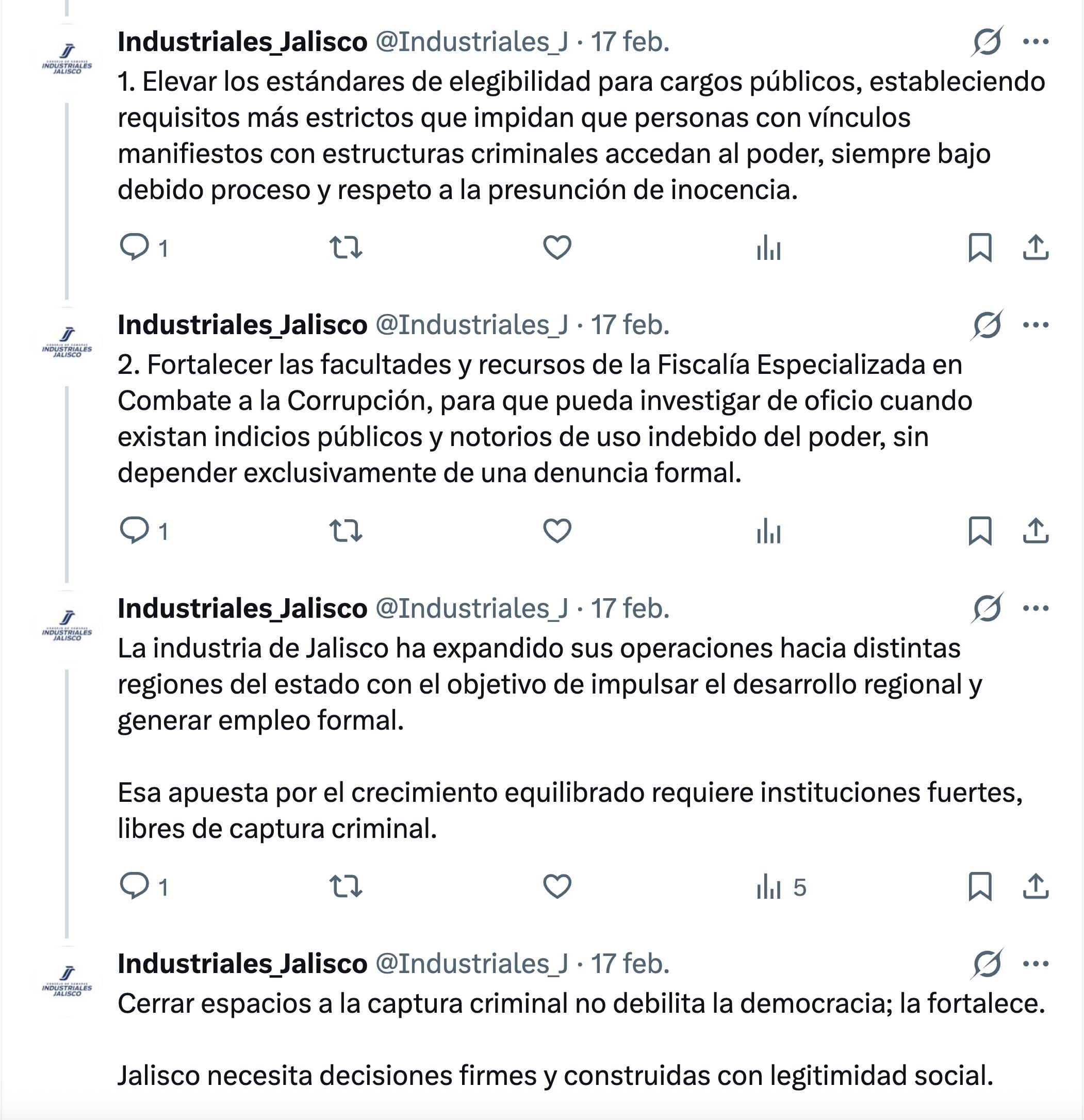 sbn5auica5cyjjk436lhzwqyiq Empresarios de Jalisco presentaron iniciativas para frenar la extorsión institucional