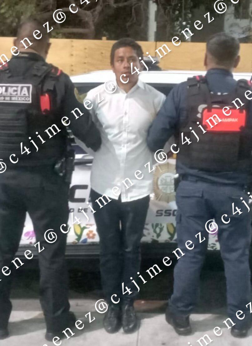 Presunto acosador de Tania Larios.