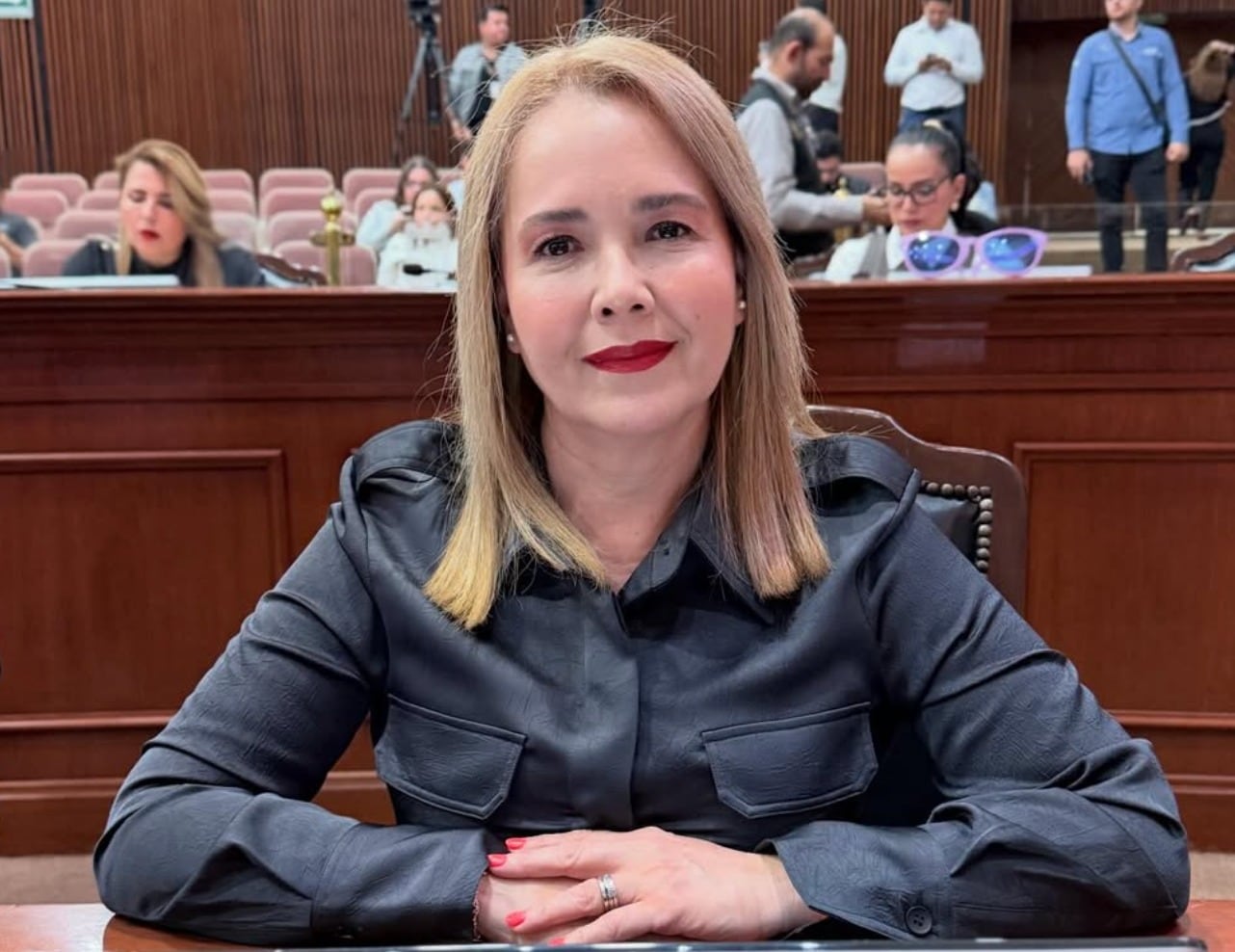 Elizabeth Montoya, diputada local de Movimiento Ciudadano.