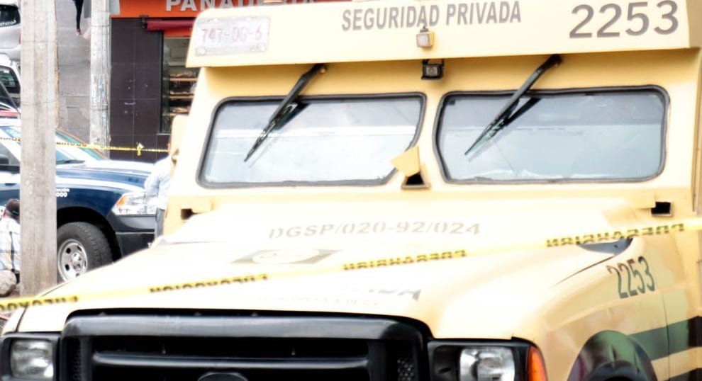 Asalto a Camioneta de Valores