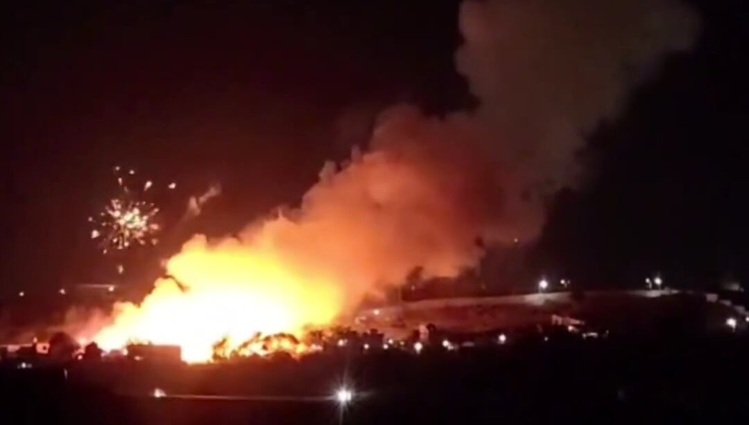 Explosión de pirotecnia en San Miguel Guelache, Oaxaca deja herido de gravedad