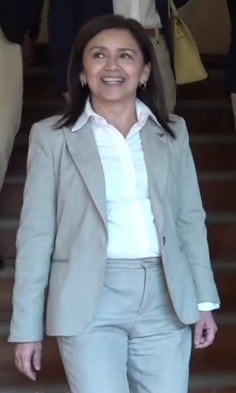 Viridiana Aydeé León Hernández, rectora de la UAEM