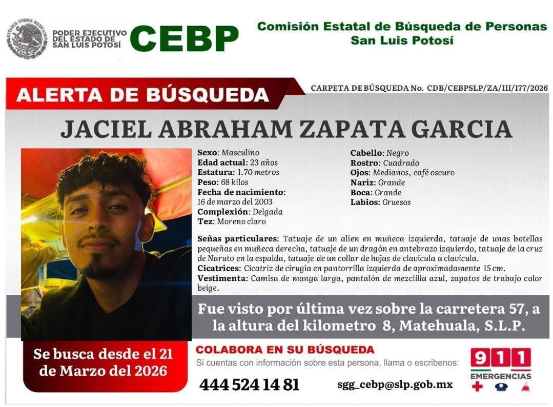 Electricistas desaparecidos en San Luis Potosí