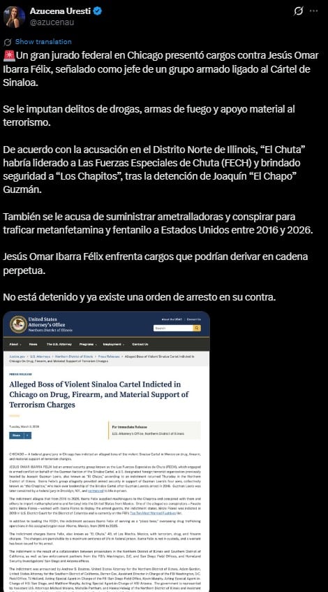 6dyusvxyenfszh3b4tmwzh7g4e Jesús Omar Ibarra Félix, alias El Chuta