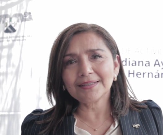 Viridiana Aydeé León Hernández, rectora de la UAEM