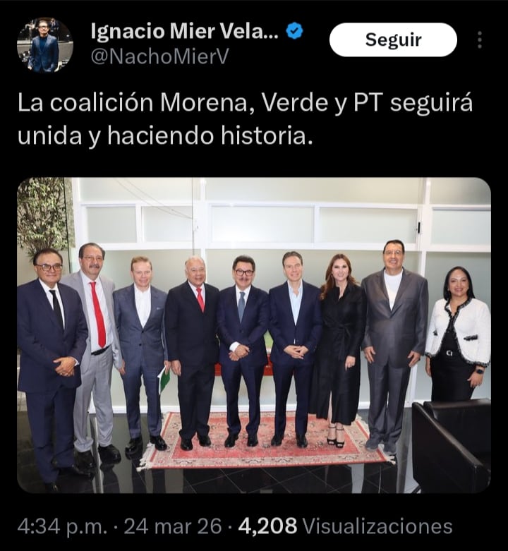 dtxshiaknzgjvnabzjixt4nyum Ignacio Mier destaca unidad de Morena y aliados ante aprobación del Plan B