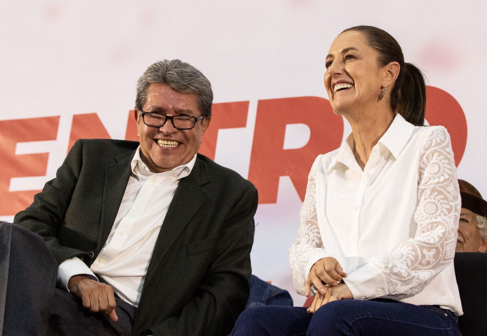 Claudia Sheinbaum y Ricardo Monreal