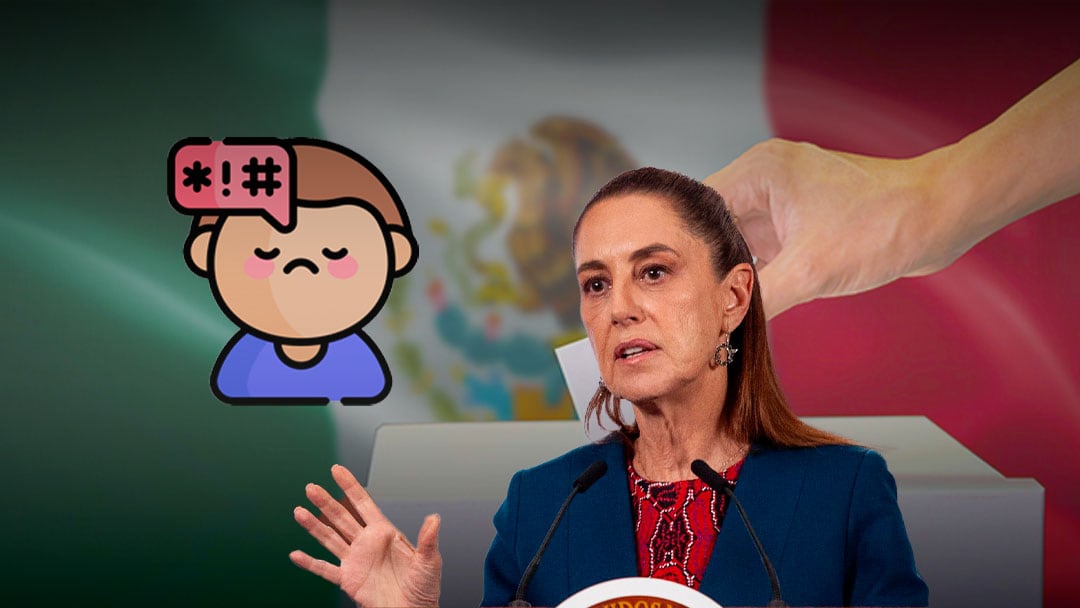 “Solo insultos”: Sheinbaum critica a oposición por reforma electoral