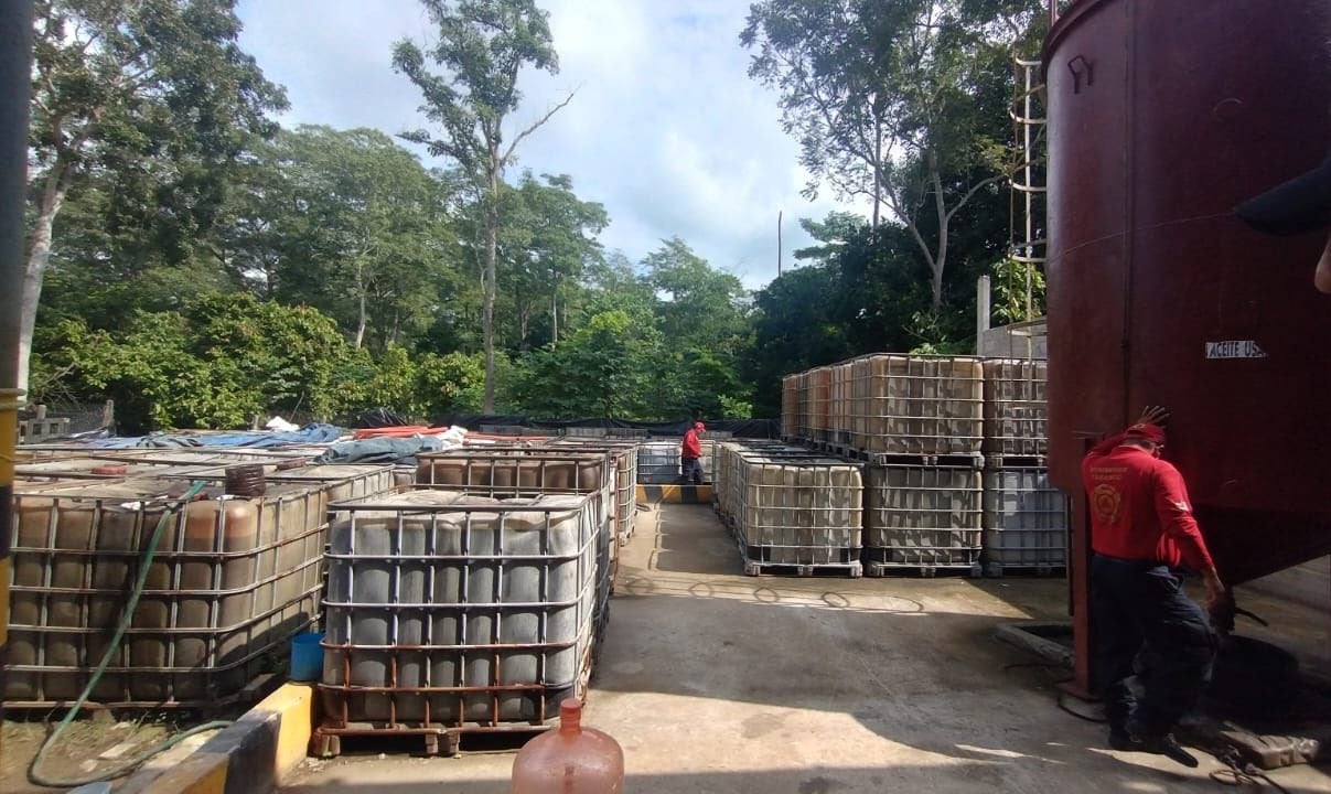 flq3tyqinfglthuo22lkuoqoji Tabasco: Cateo deja 70 mil litros de huachicol