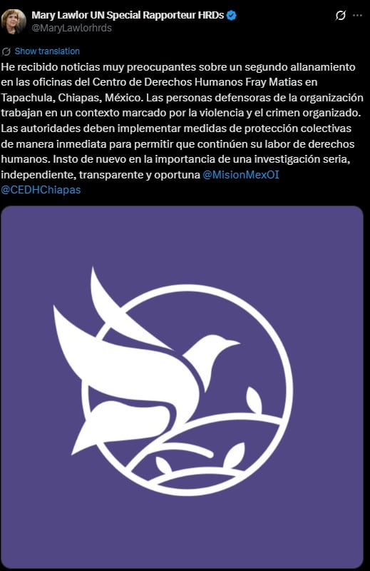 klcjhbqiqndoxhrojdi3wo7mqi Allanamiento provoca cierre de centro de derechos humanos en Chiapas