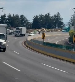 ofes2t7cgvh73fktnlppe6abli Restablecen circulación en la México-Cuernavaca tras accidente en La Pera