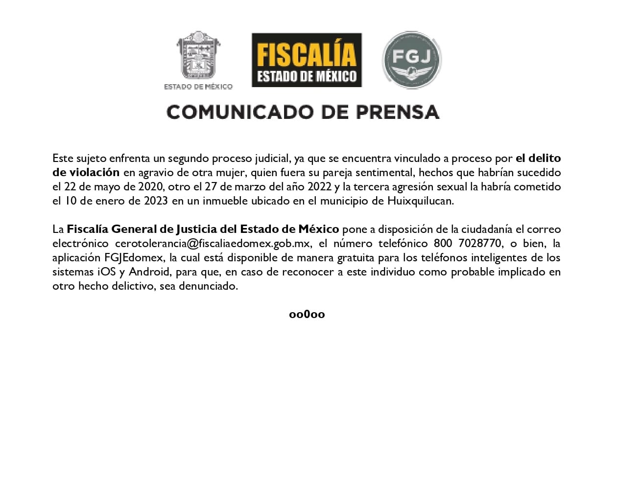 Fer Italia recibe 20 años de prisión por violación contra menor de edad