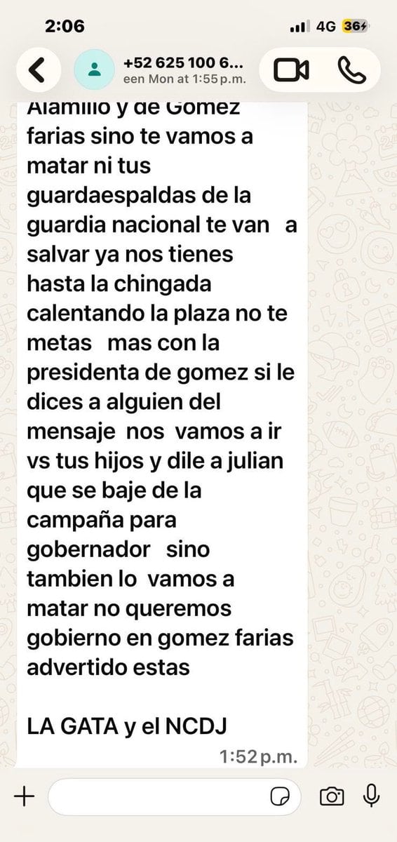 Julián LeBarón denuncia amenazas por candidatura en Chihuahua y pide apoyo a Harfuch