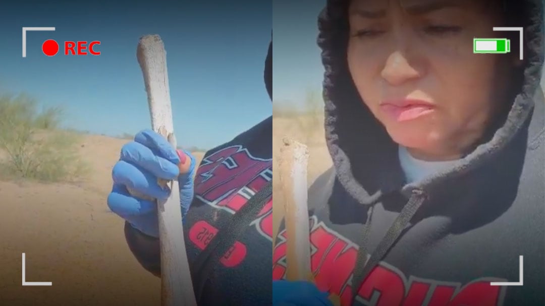 tfvpbyqq25evpc4fu4ygcqhadu-1 Ceci Flores halló los restos de su hijo Marco Antonio