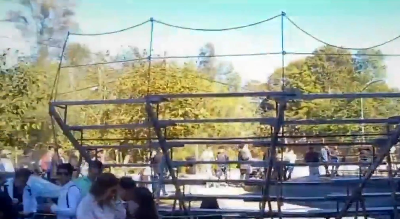 Foto de generación termina en accidente en la Universidad Veracruzana