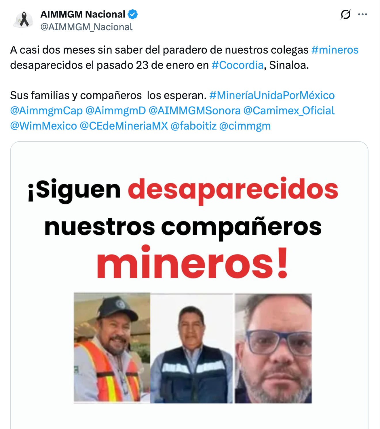 Mineras piden seguridad para invertir en México