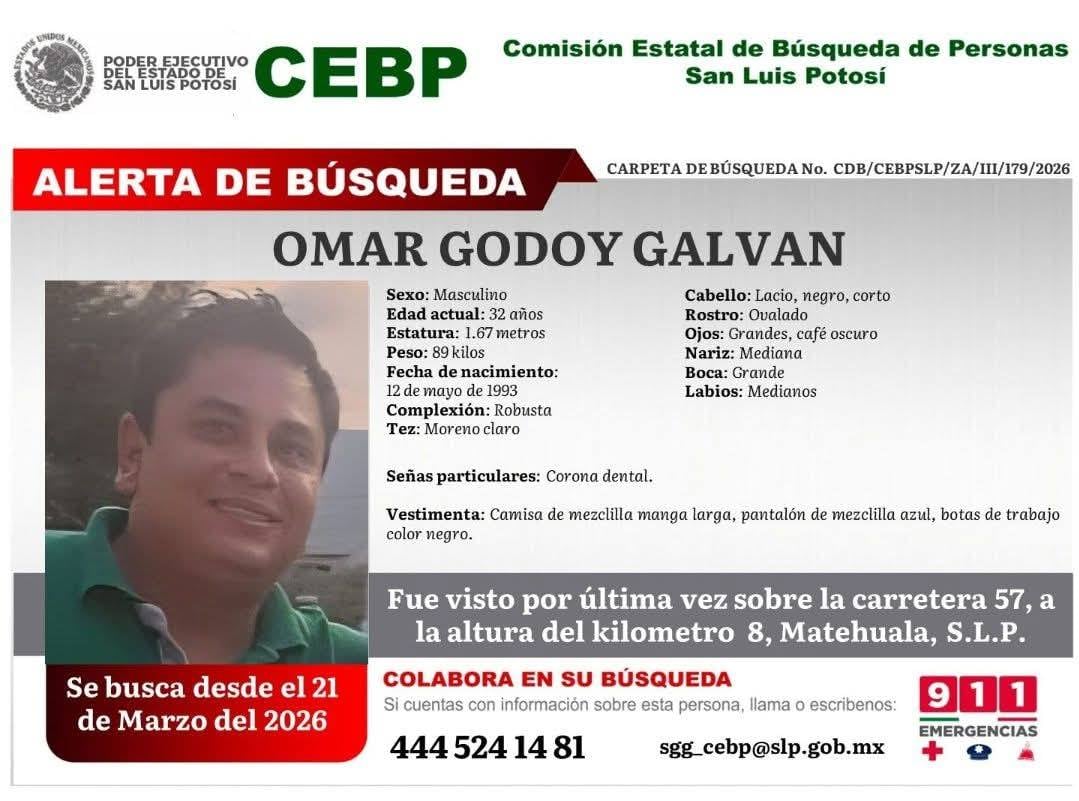 Electricistas desaparecidos en San Luis Potosí