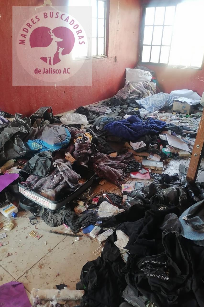 Madres Buscadoras de Jalisco en rancho Izaguirre del CJNG