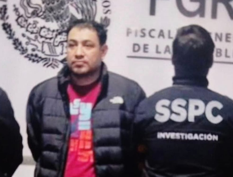 Engelbert Chavira  fue detenido en Reynosa por portación de armas y delincuencia organizada