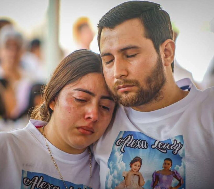 Homenaje a las niñas asesinadas en Badiraguato
